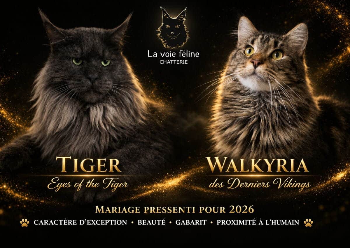 Tiger-walkyria-chatterie-de-la-voie-feline-tarn Tiger et walkyria de la chatterie de la voie féline tarn