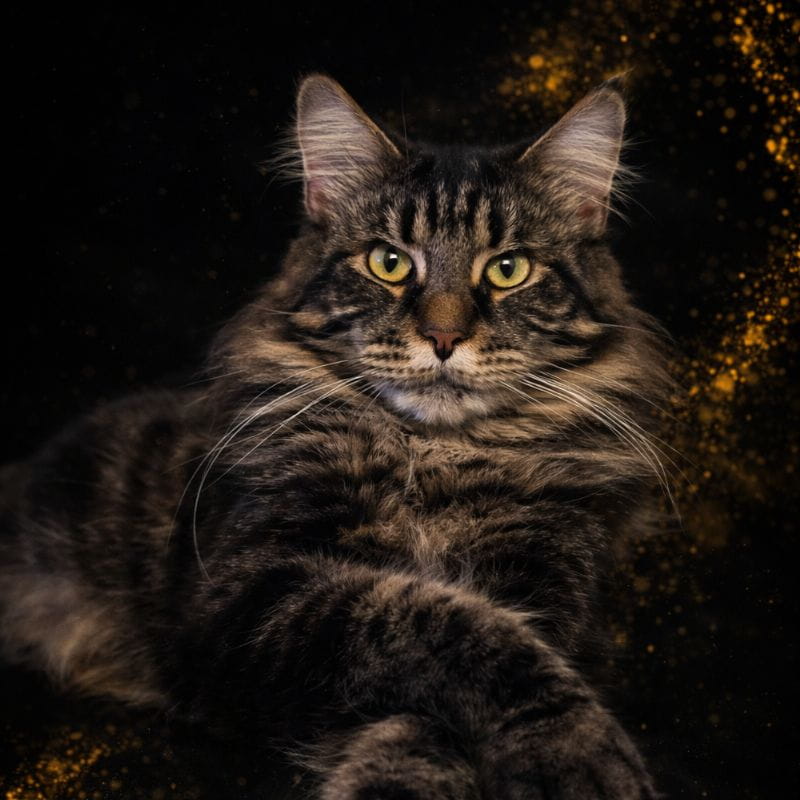 Sisi, chatte Maine Coon